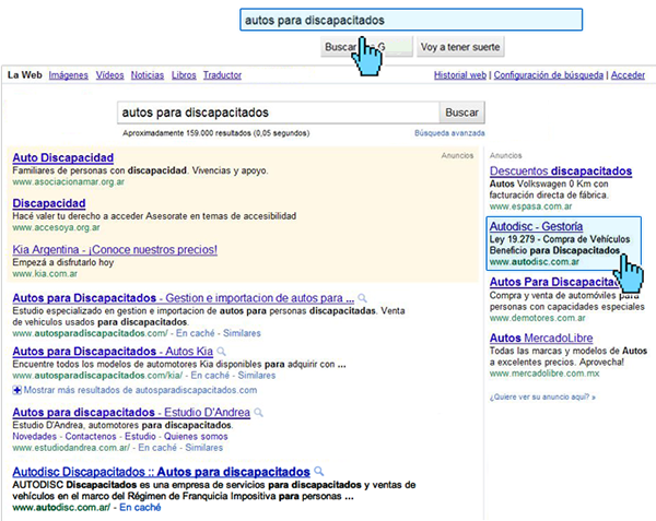 ejemplo sem search engine optimization google